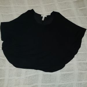 Black crop top